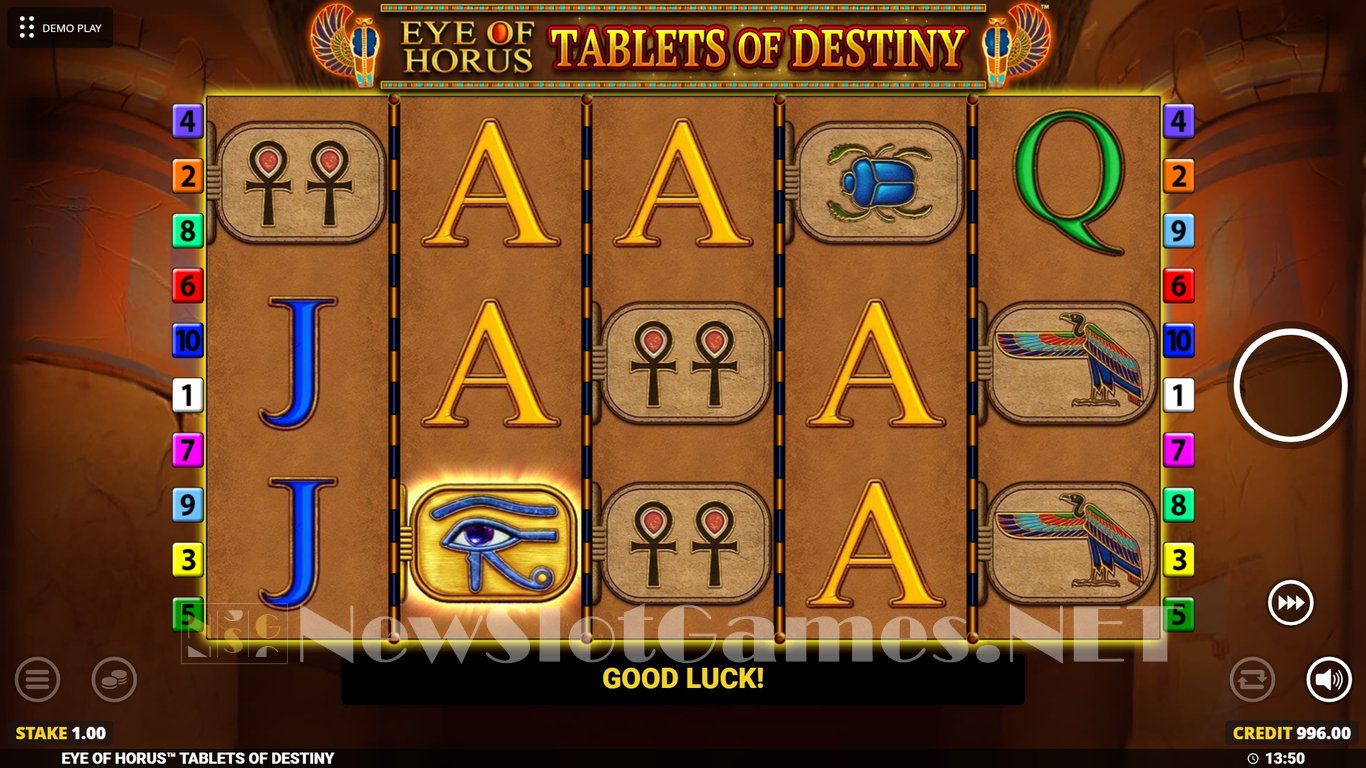 Eye of Horus Tablets of Destiny Megaways Slot Slot Image in Demo - pic. 2