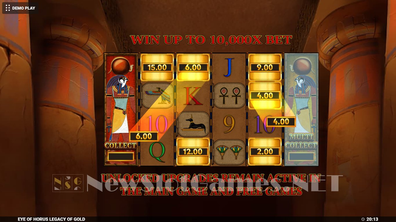 Eye of Horus Legacy of Gold Slot Demo Image