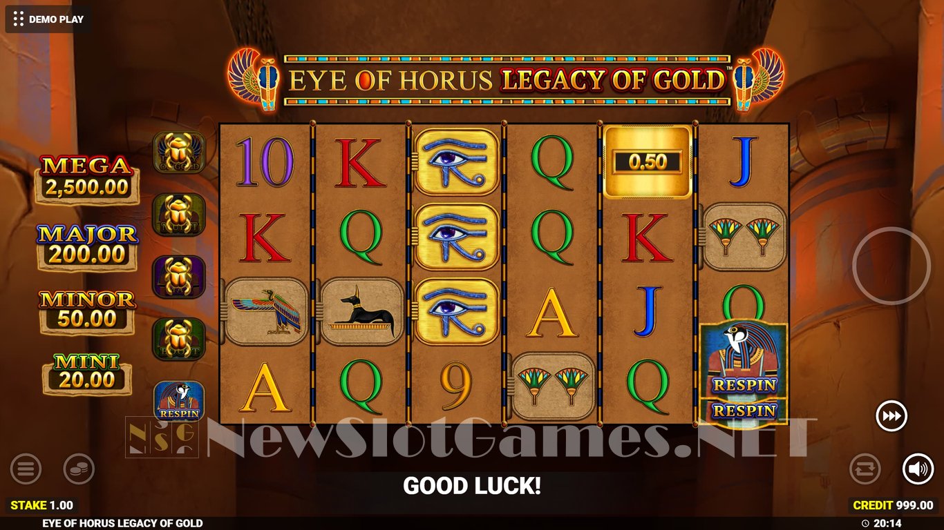 Eye of Horus Legacy of Gold Slot Slot Image in Demo - pic. 4