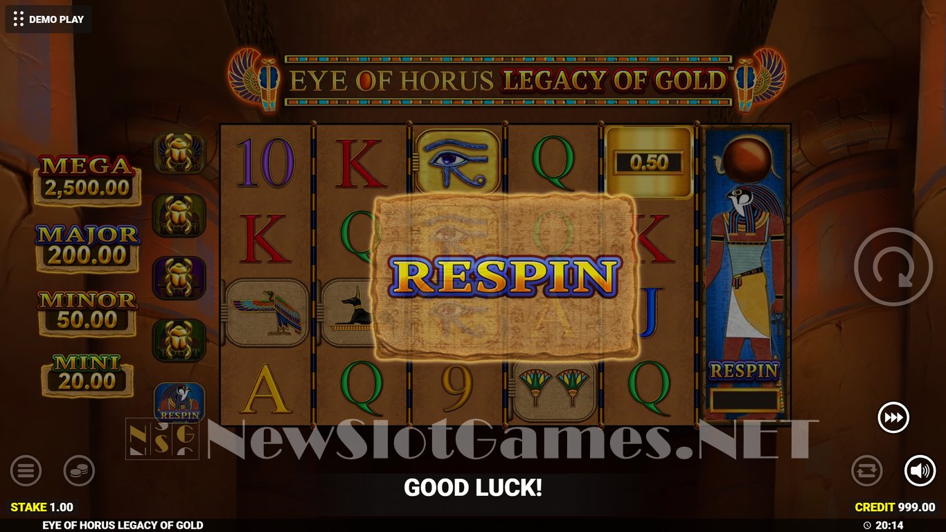 Eye of Horus Legacy of Gold Slot Slot Image in Demo - pic. 5