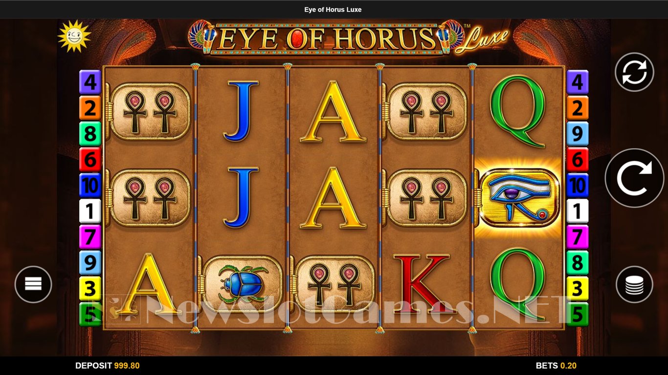 Eye of Horus Luxe Slot Demo Image
