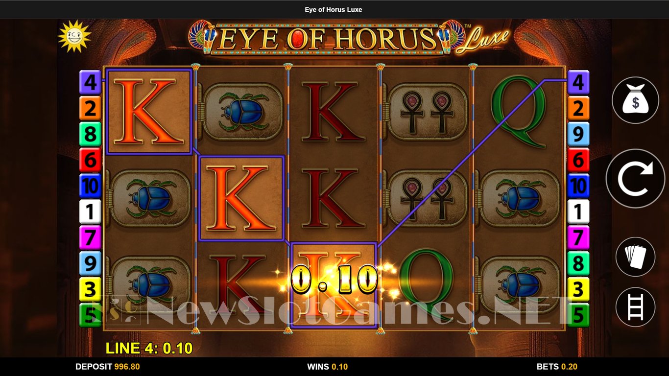 Eye of Horus Luxe Slot Slot Image in Demo - pic. 3