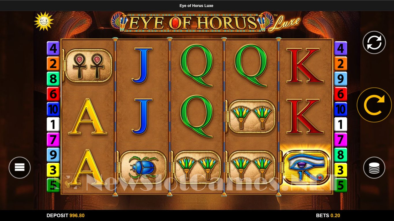 Eye of Horus Luxe Slot Slot Image in Demo - pic. 5