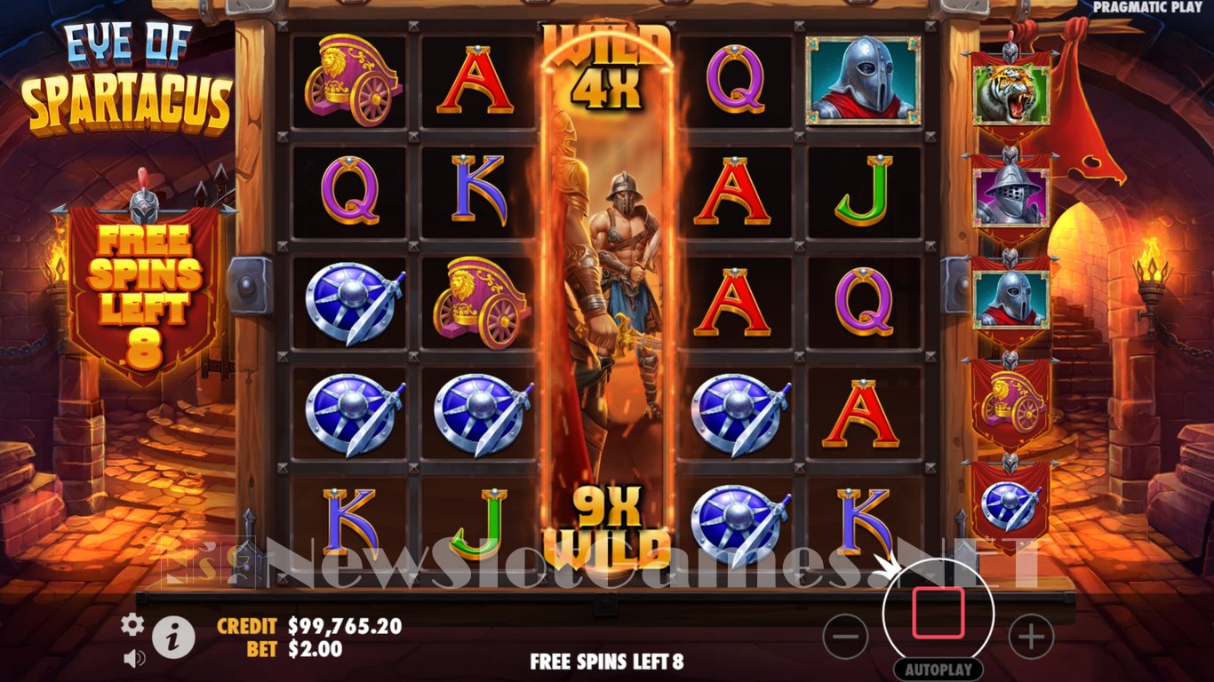 Eye of Spartacus Slot Slot Image in Demo - pic. 5