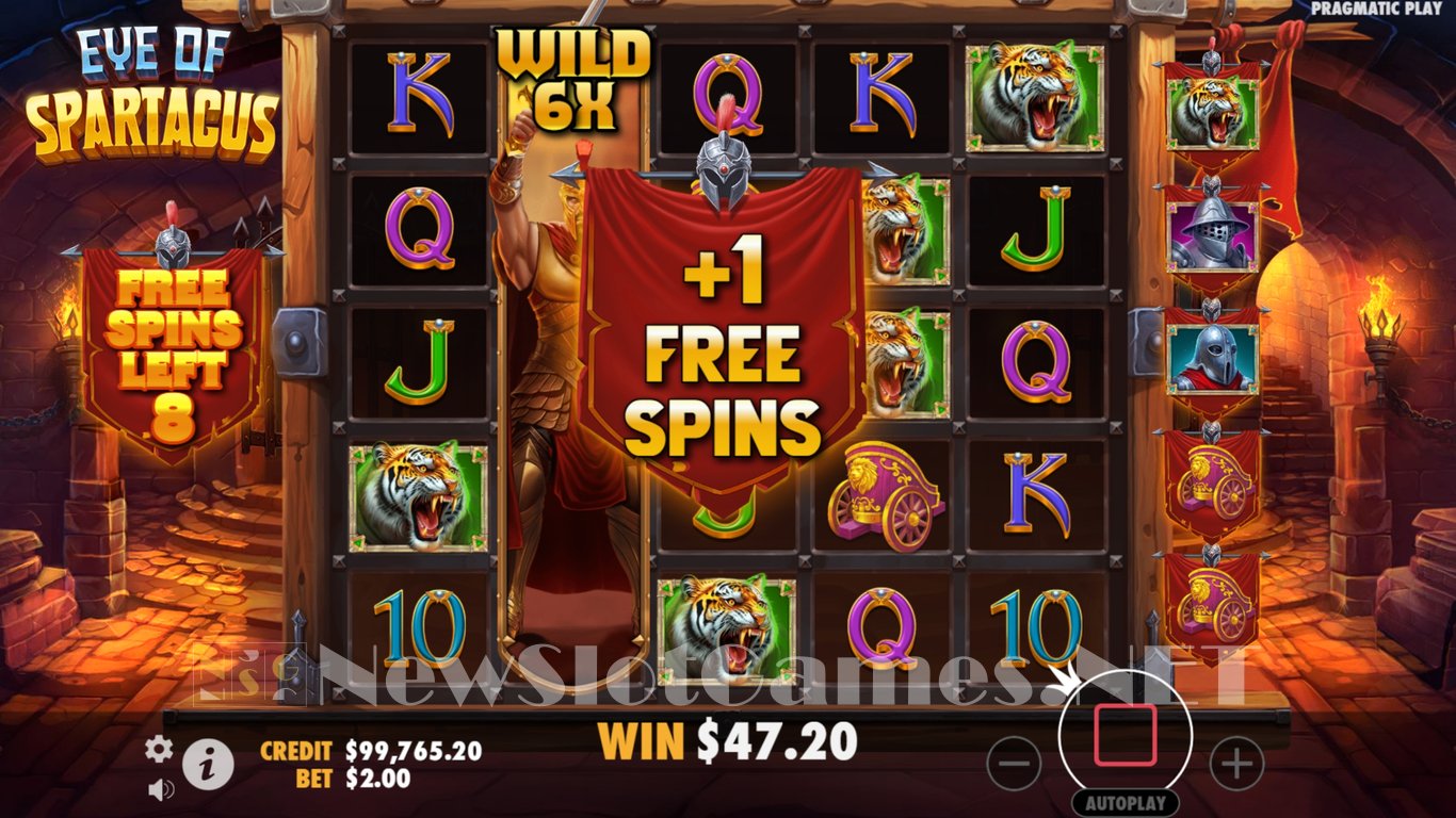 Eye of Spartacus Slot Slot Image in Demo - pic. 8