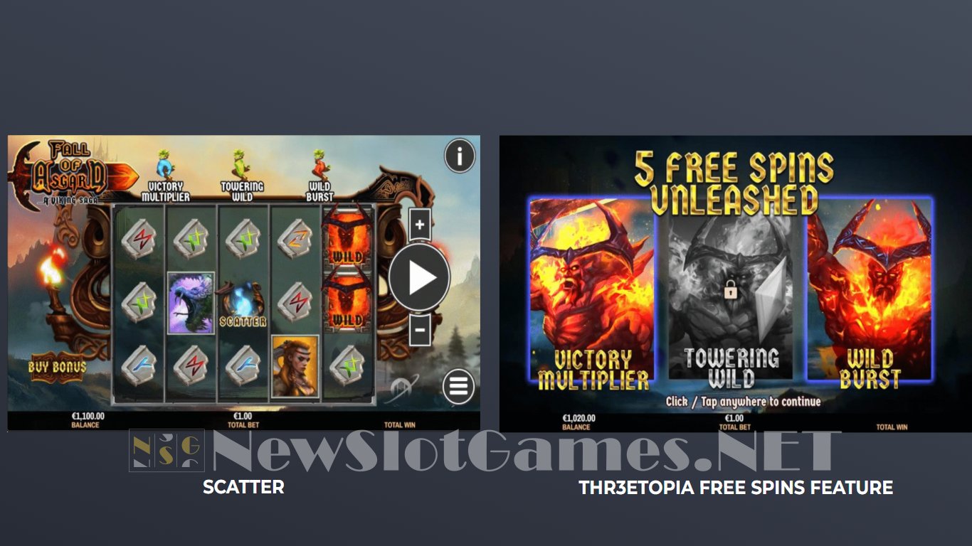 Fall of Asgard - A Viking Saga Slot Slot Image in Demo - pic. 2