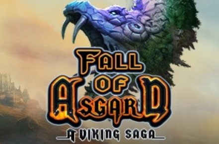 Fall of Asgard - A Viking Saga Slot Logo