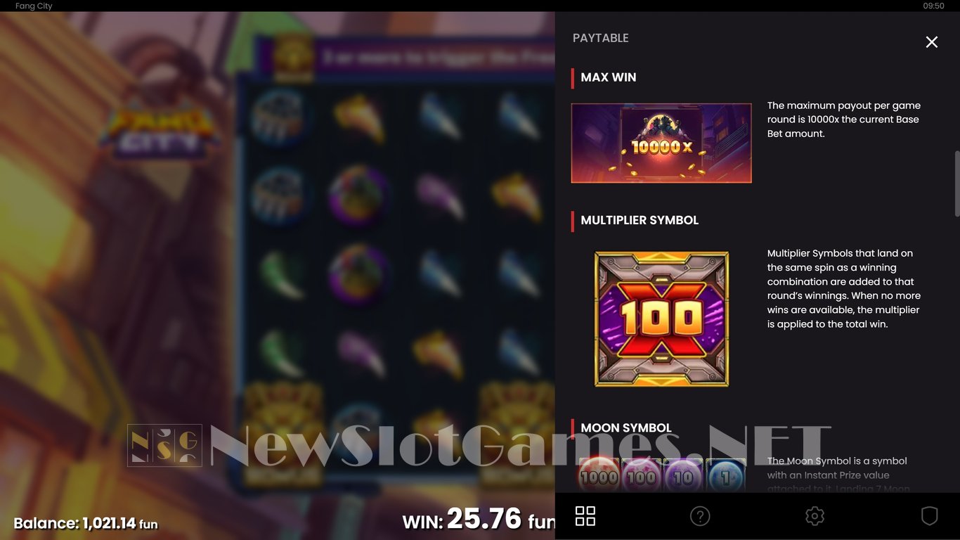 Fang City Slot Slot Image in Demo - pic. 13