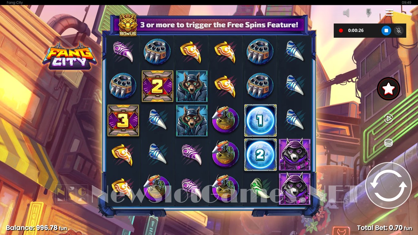 Fang City Slot Slot Image in Demo - pic. 3