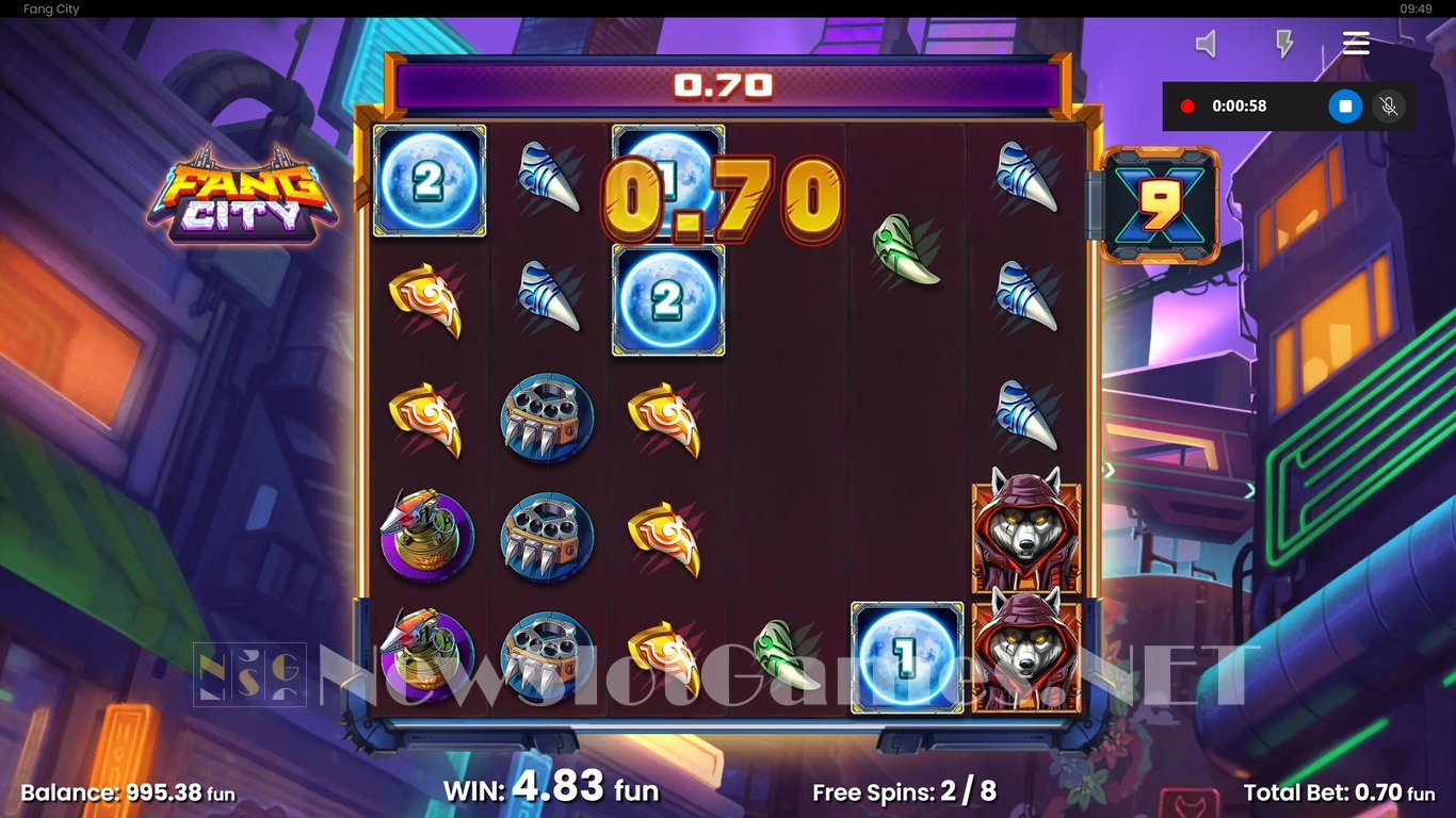 Fang City Slot Slot Image in Demo - pic. 7