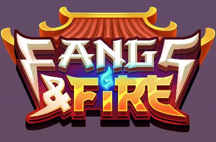 Fangs & Fire Slot Logo