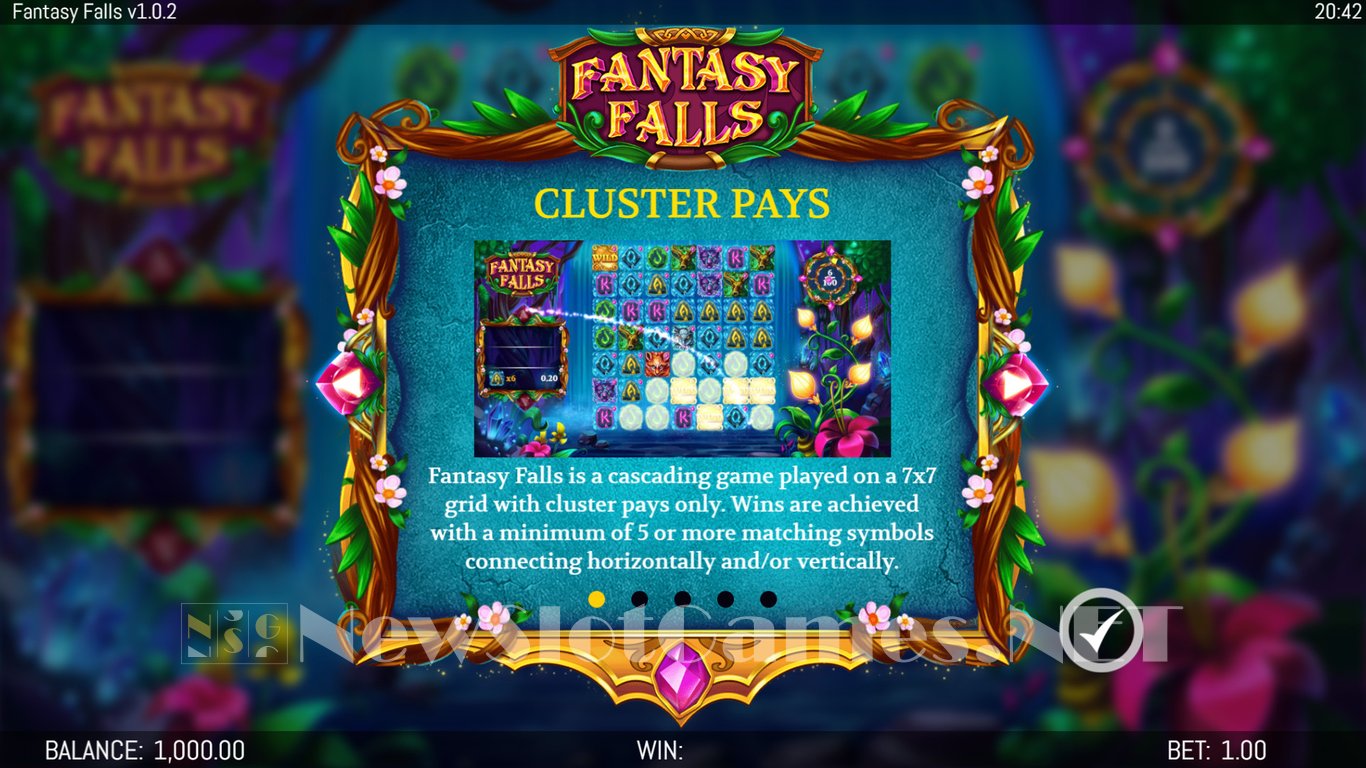 Fantasy Falls Slot Demo Image