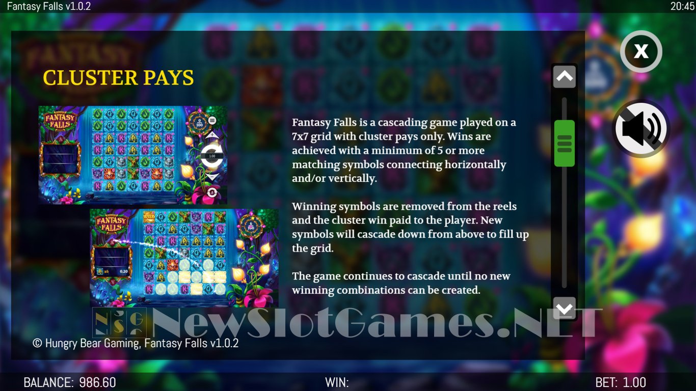 Fantasy Falls Slot Slot Image in Demo - pic. 6