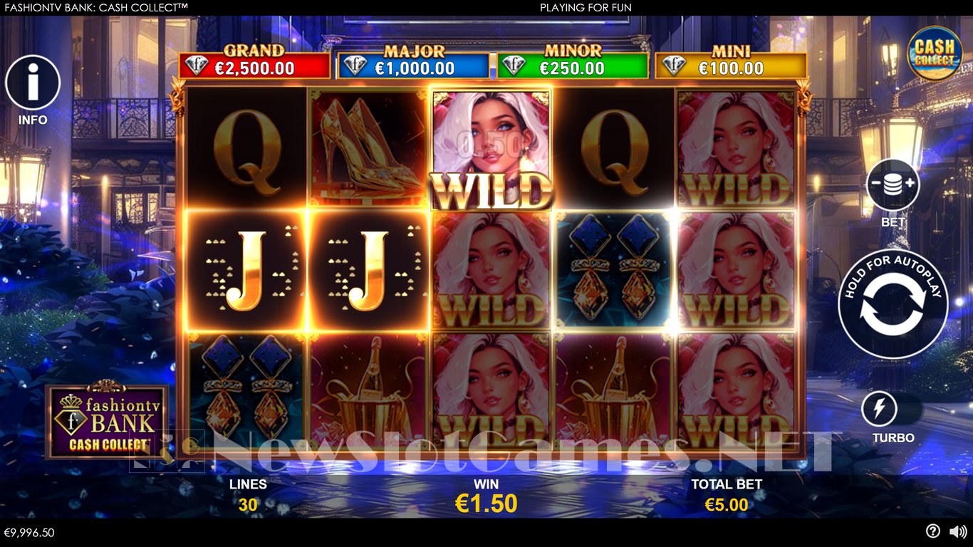 FashionTV Bank Cash Collect Slot Demo Image