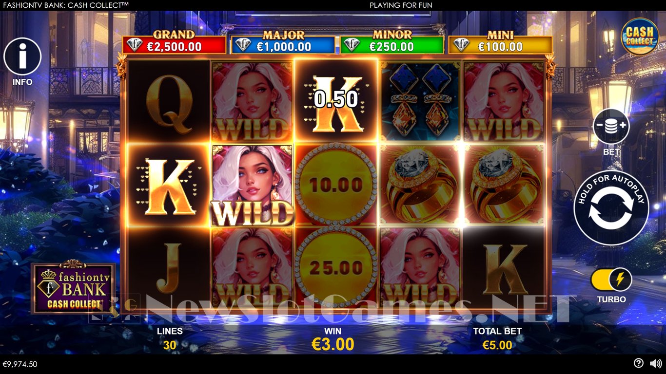 FashionTV Bank Cash Collect Slot Slot Image in Demo - pic. 5
