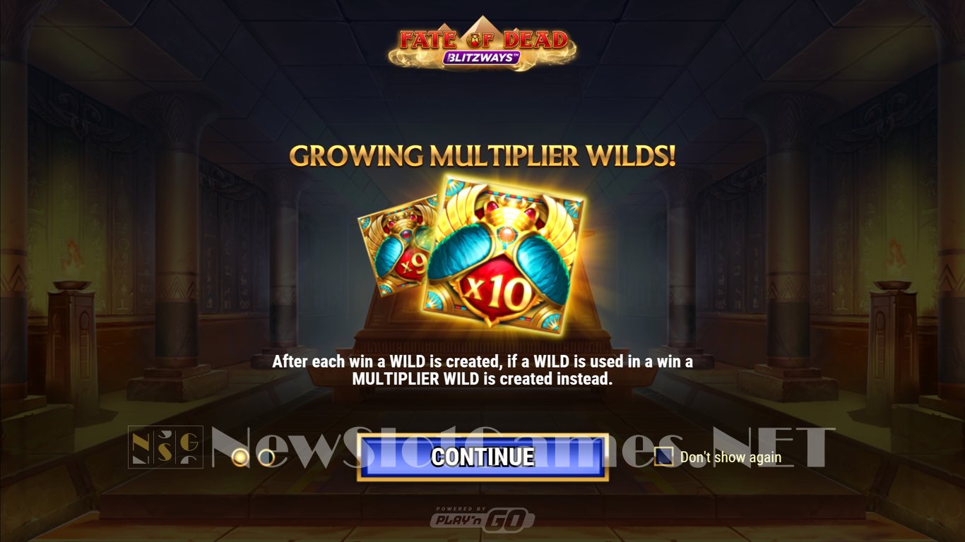 Fate of Dead Blitzways Slot Demo Image