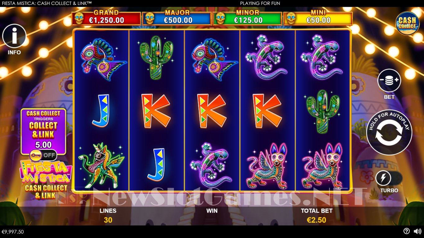 Fiesta Mistica Cash Collect & Link Slot Demo Image