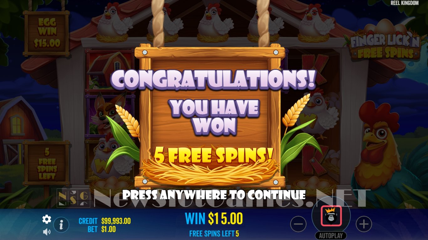 Finger Lick'n Free Spins Slot Slot Image in Demo - pic. 6