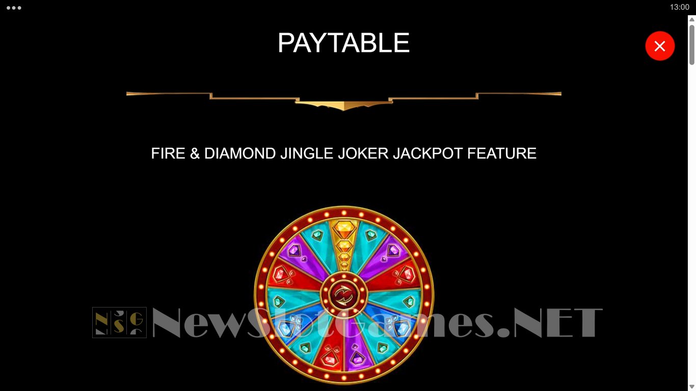 Fire & Diamond Jingle Joker Slot Slot Image in Demo - pic. 6