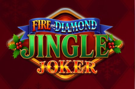 Fire & Diamond Jingle Joker Slot Logo