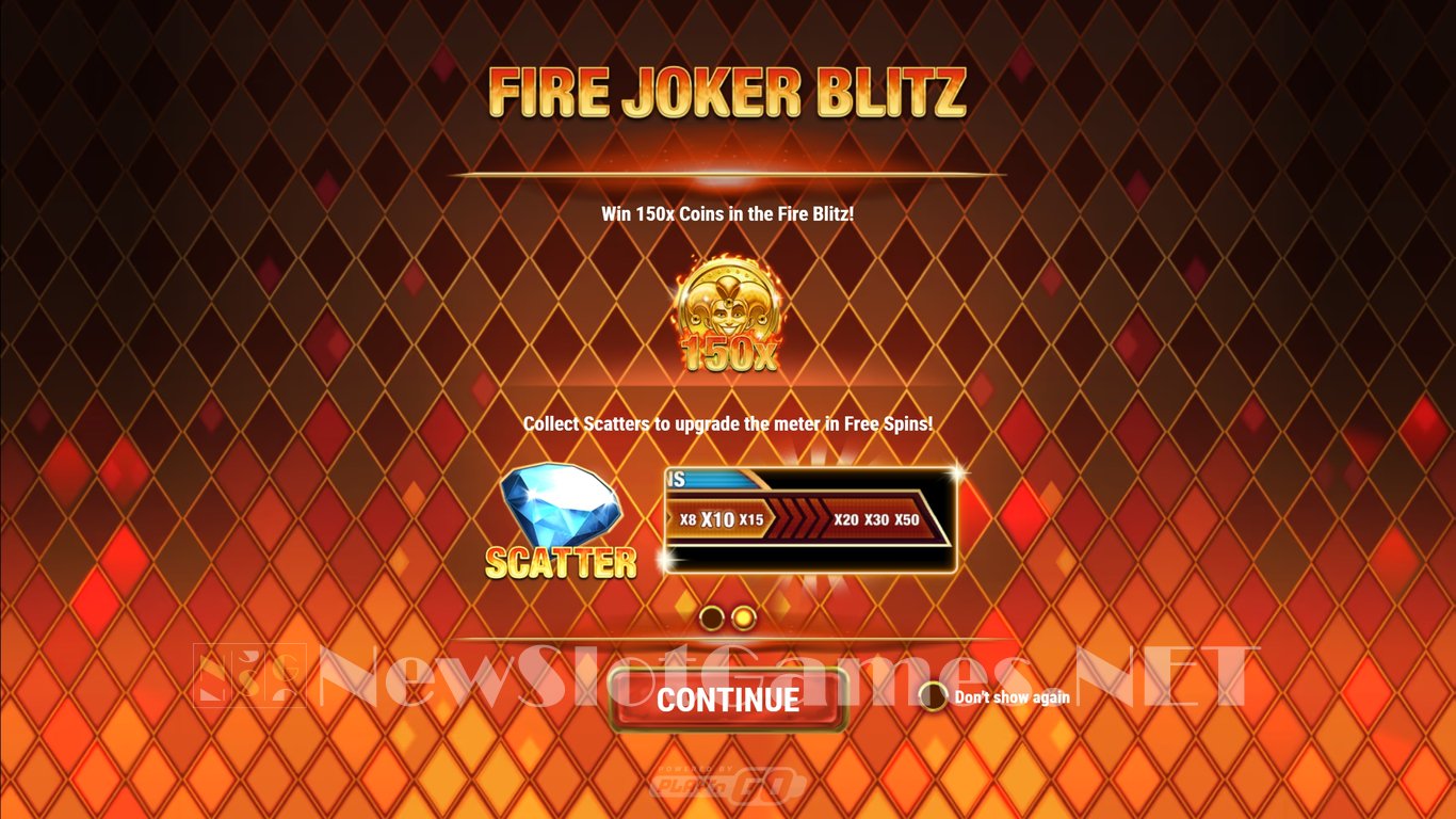 Fire Joker Blitz Slot Demo Image