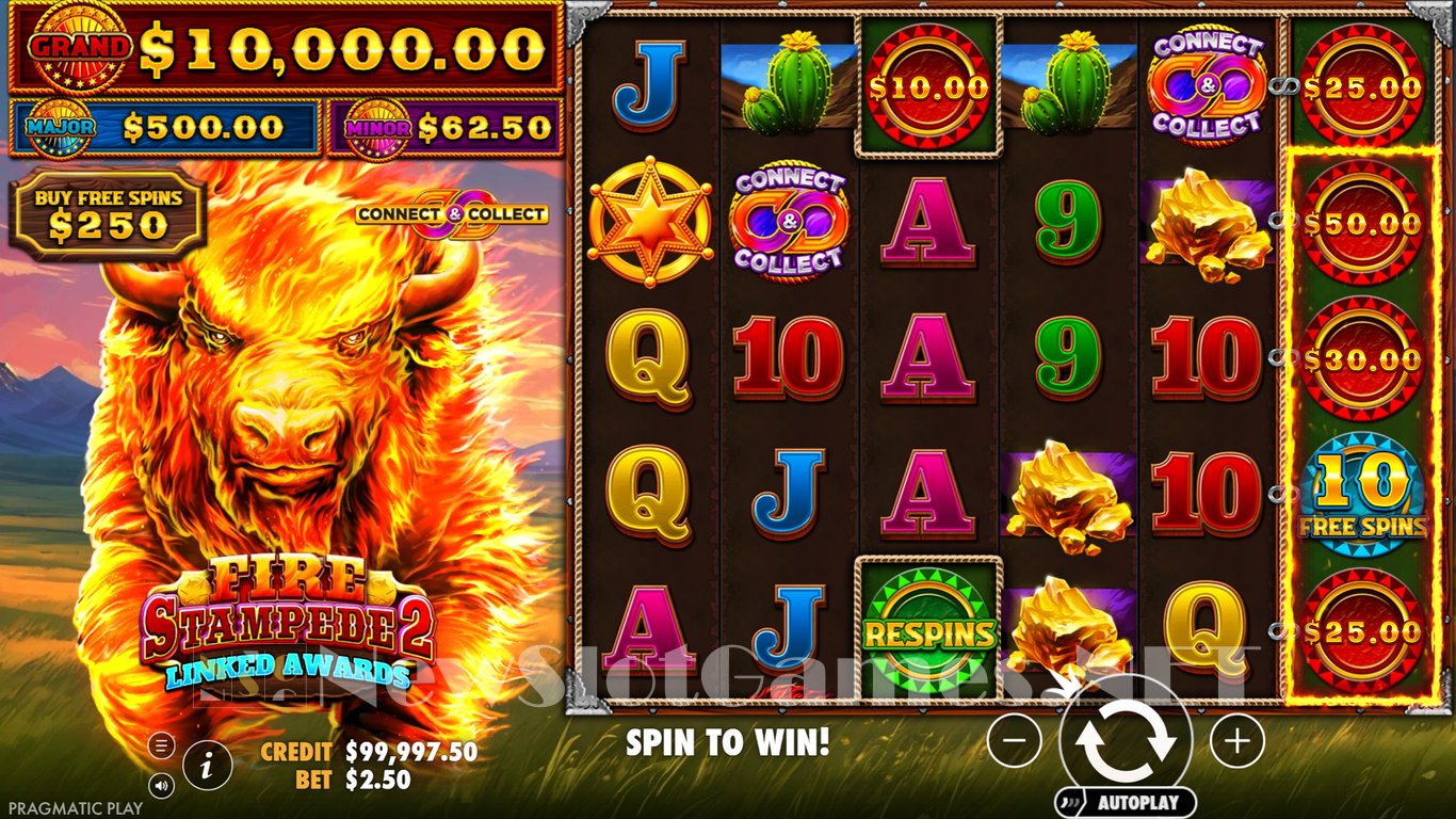 Fire Stampede 2 Slot Slot Image in Demo - pic. 2