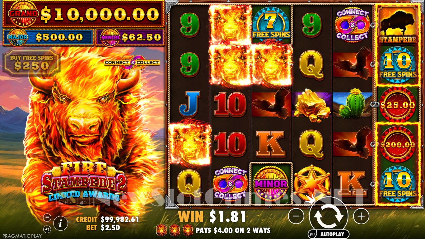 Fire Stampede 2 Slot Slot Image in Demo - pic. 5
