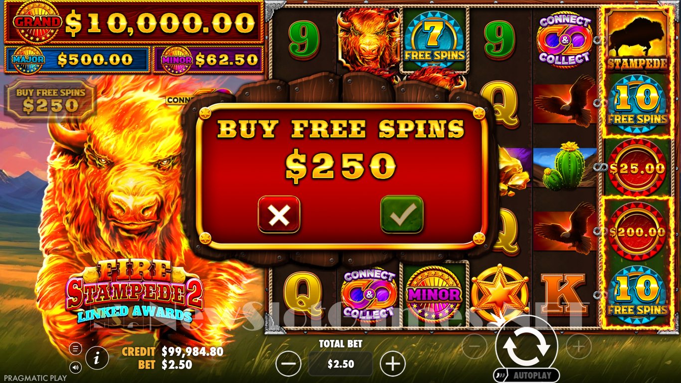 Fire Stampede 2 Slot Slot Image in Demo - pic. 6