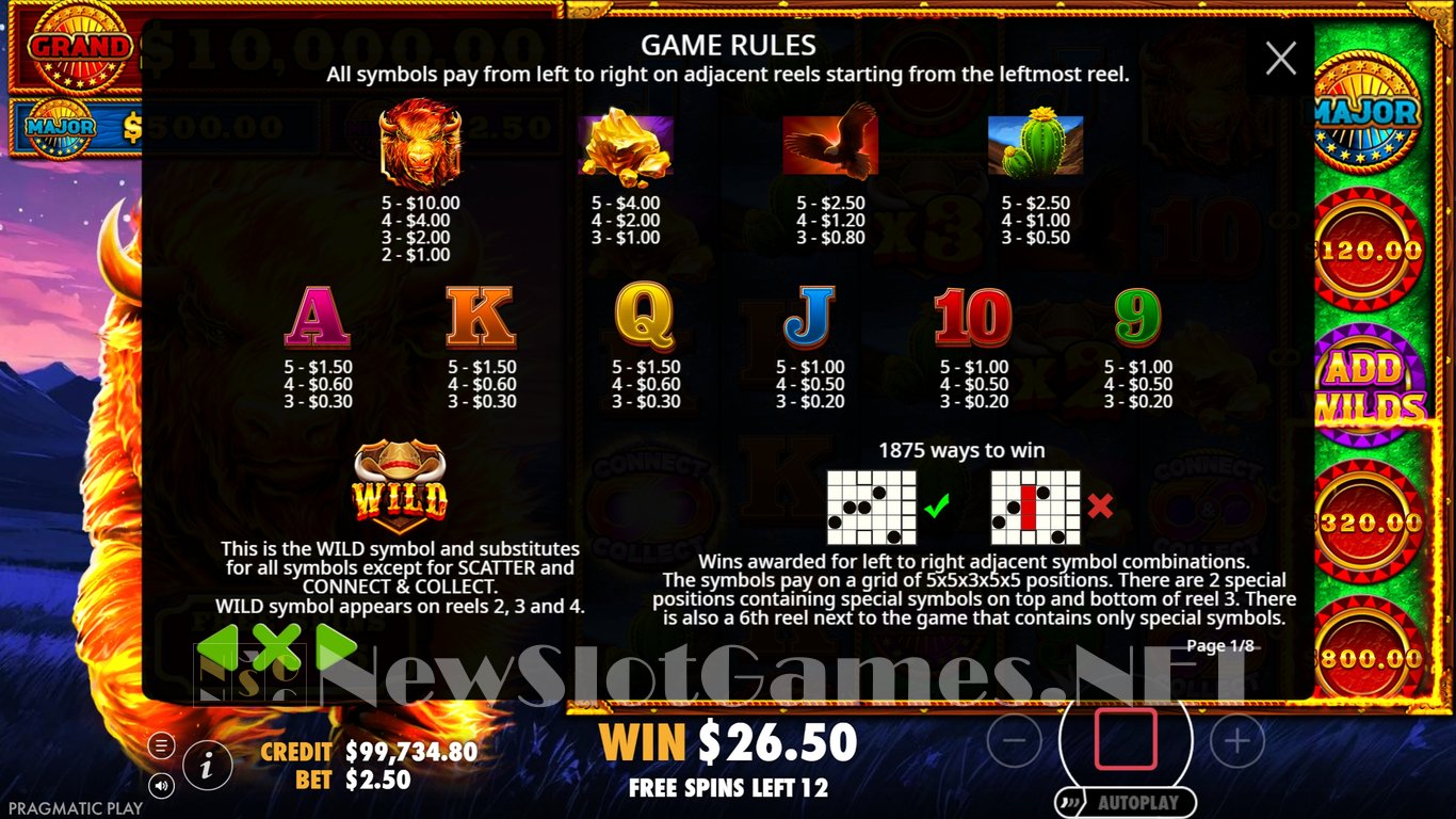 Fire Stampede 2 Slot Slot Image in Demo - pic. 9