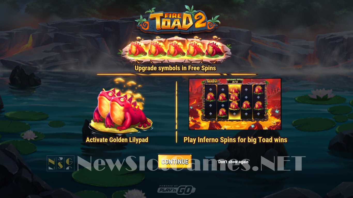 Fire Toad 2 Slot Demo Image