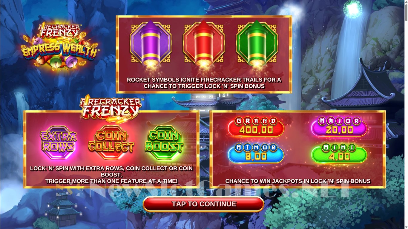 Firecracker Frenzy Empress Wealth Slot Demo Image