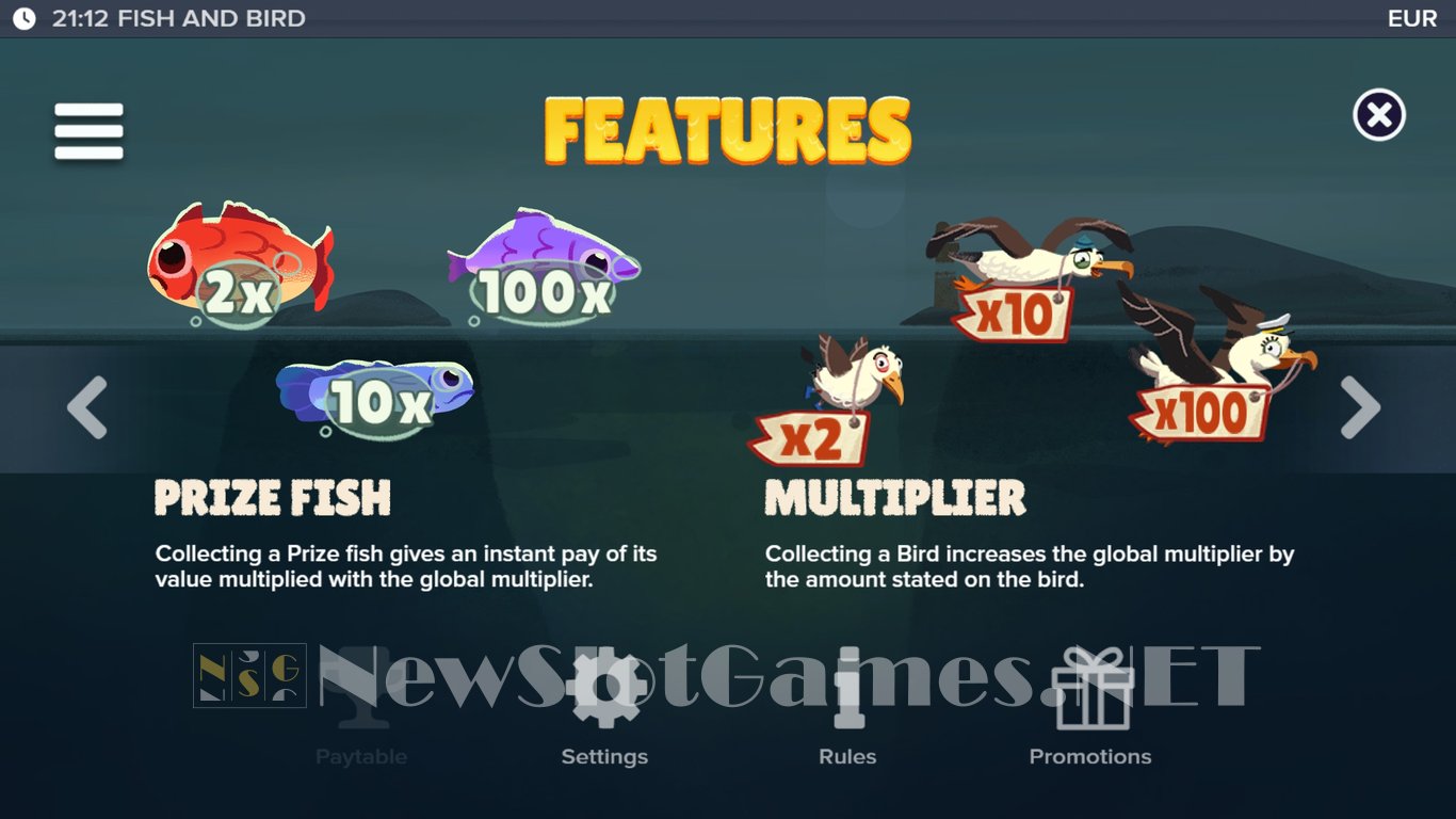 Fish and Bird Slot Slot Image in Demo - pic. 6