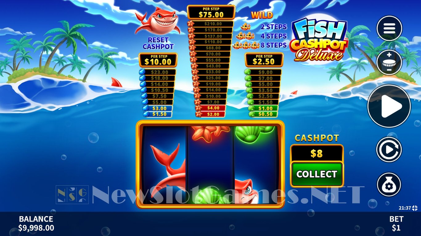 Fish Cashpot Deluxe Slot Slot Image in Demo - pic. 2