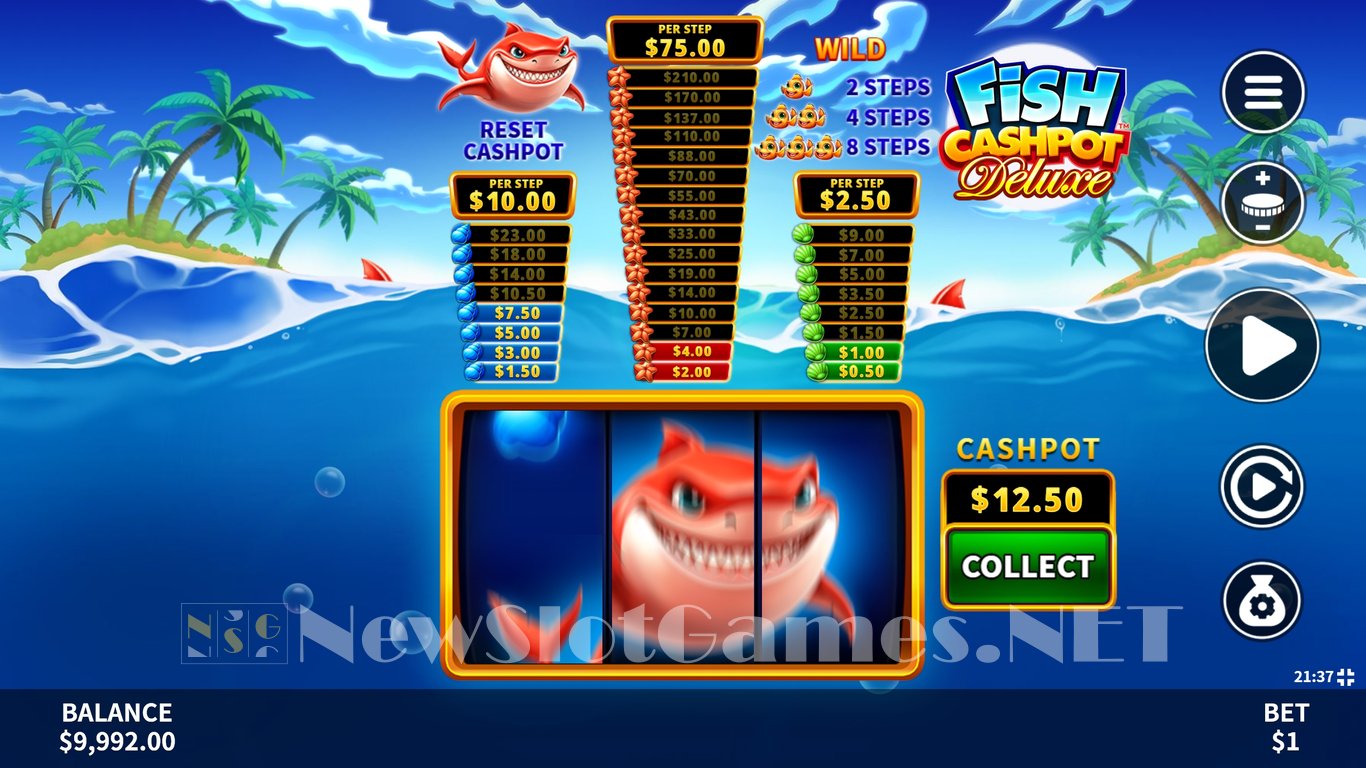 Fish Cashpot Deluxe Slot Slot Image in Demo - pic. 3