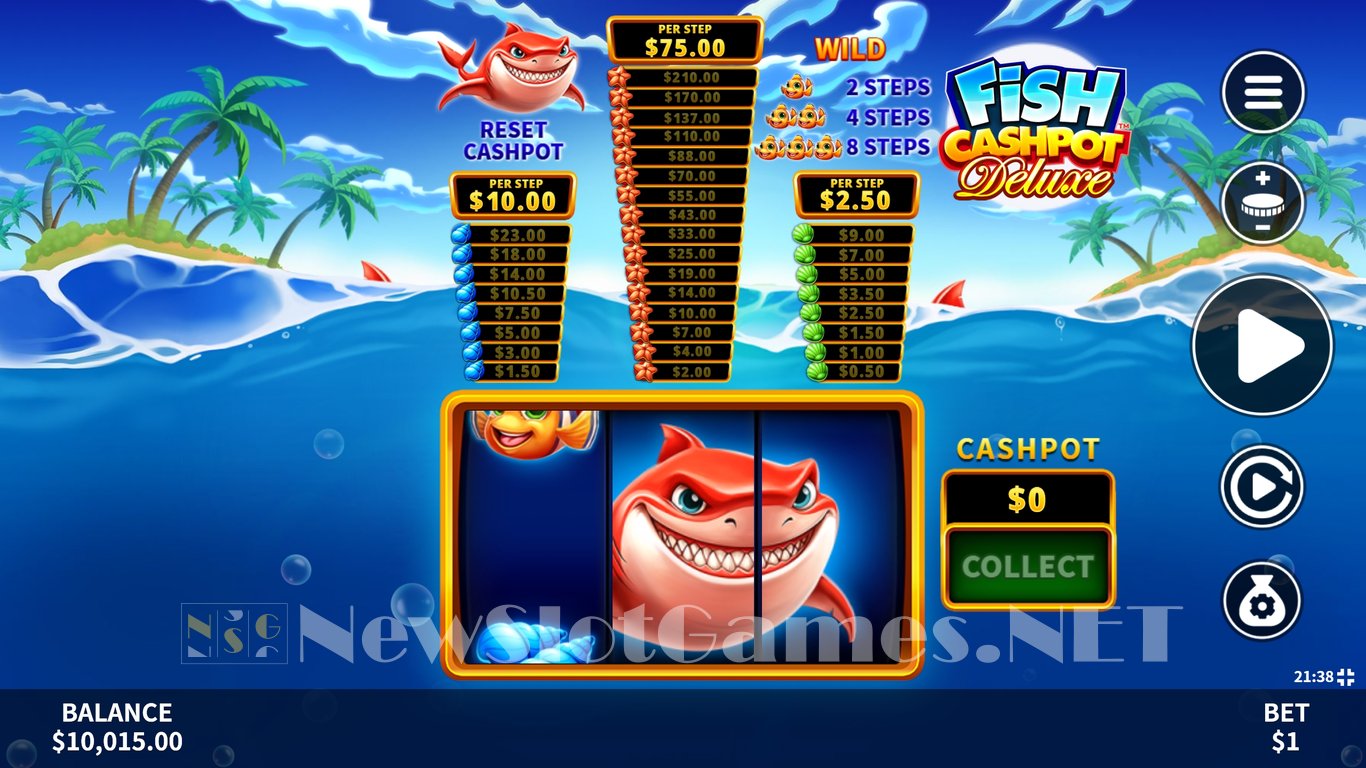 Fish Cashpot Deluxe Slot Slot Image in Demo - pic. 5