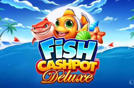 Fish Cashpot Deluxe Slot Logo