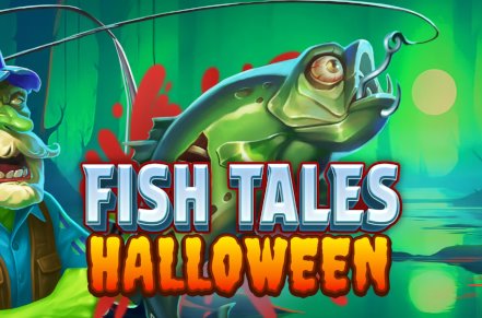 Fish Tales Halloween Slot Logo