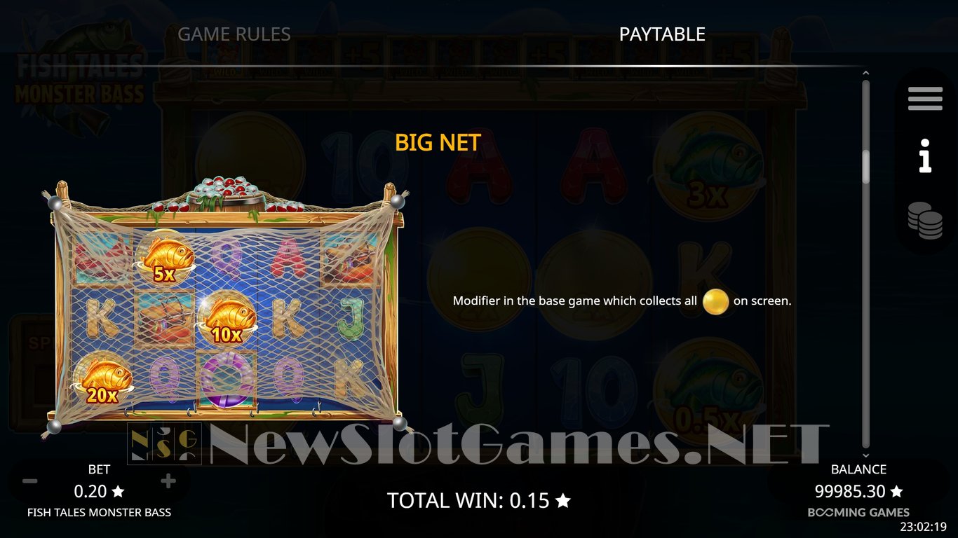 Fish Tales Monster Bass Slot Slot Image in Demo - pic. 11
