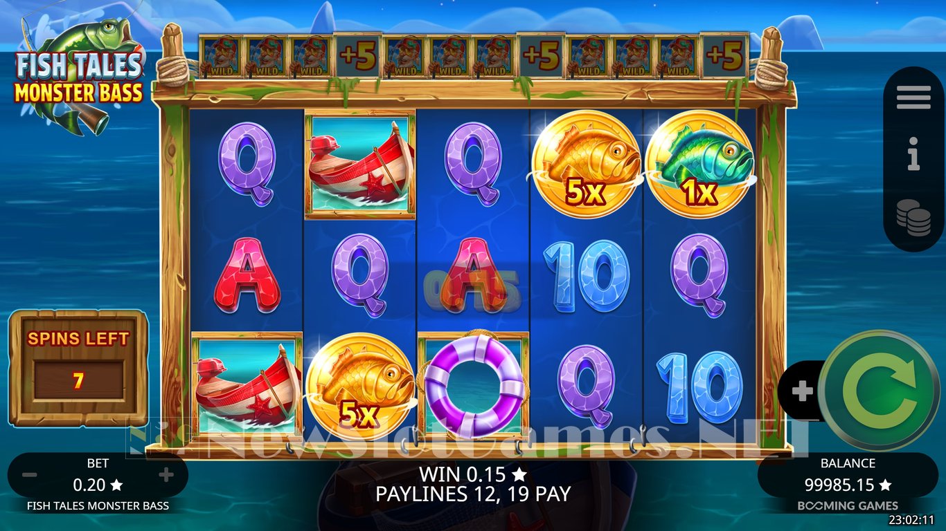 Fish Tales Monster Bass Slot Slot Image in Demo - pic. 8
