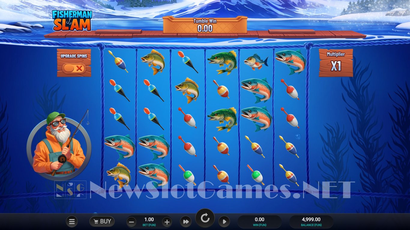 Fisherman Slam Slot Demo Image
