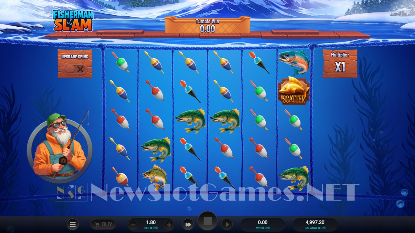 Fisherman Slam Slot Slot Image in Demo - pic. 2
