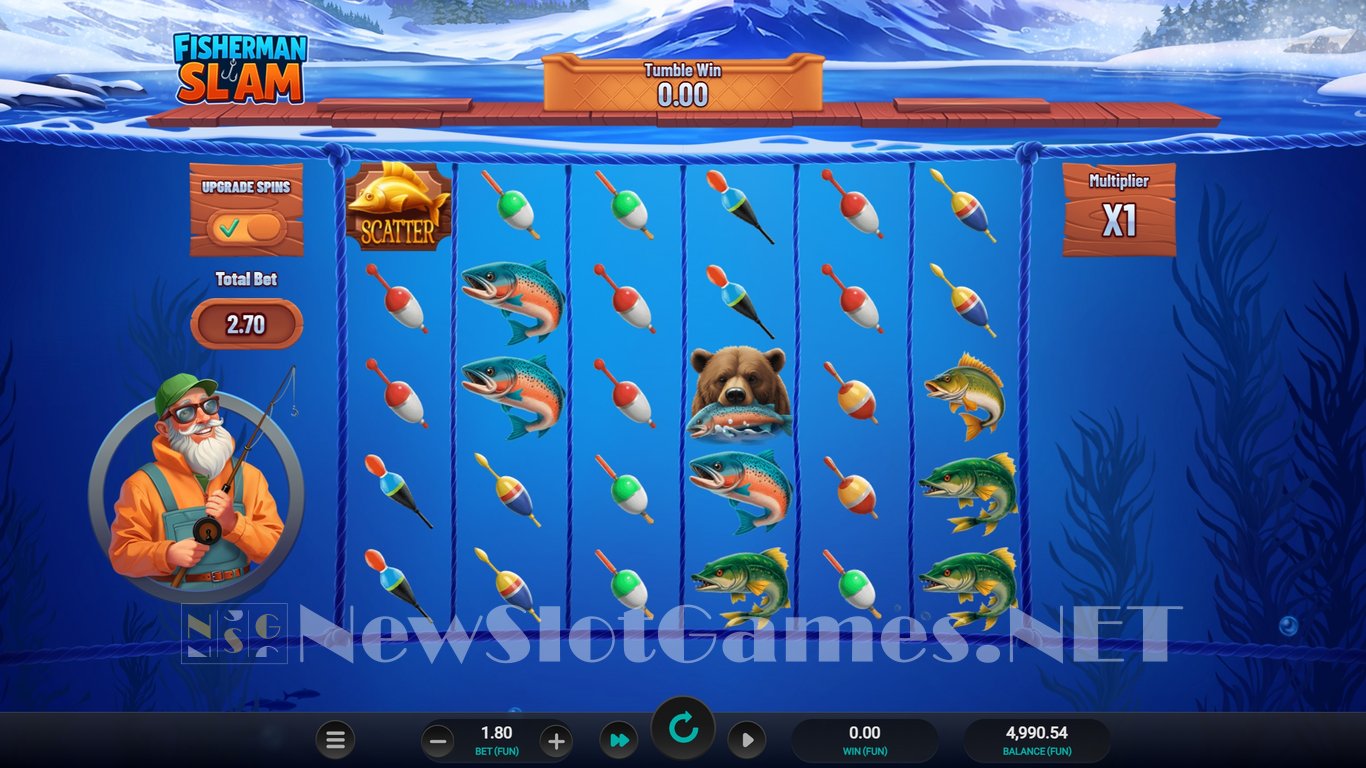 Fisherman Slam Slot Slot Image in Demo - pic. 5