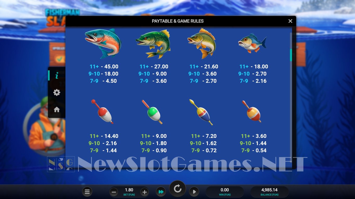 Fisherman Slam Slot Slot Image in Demo - pic. 7