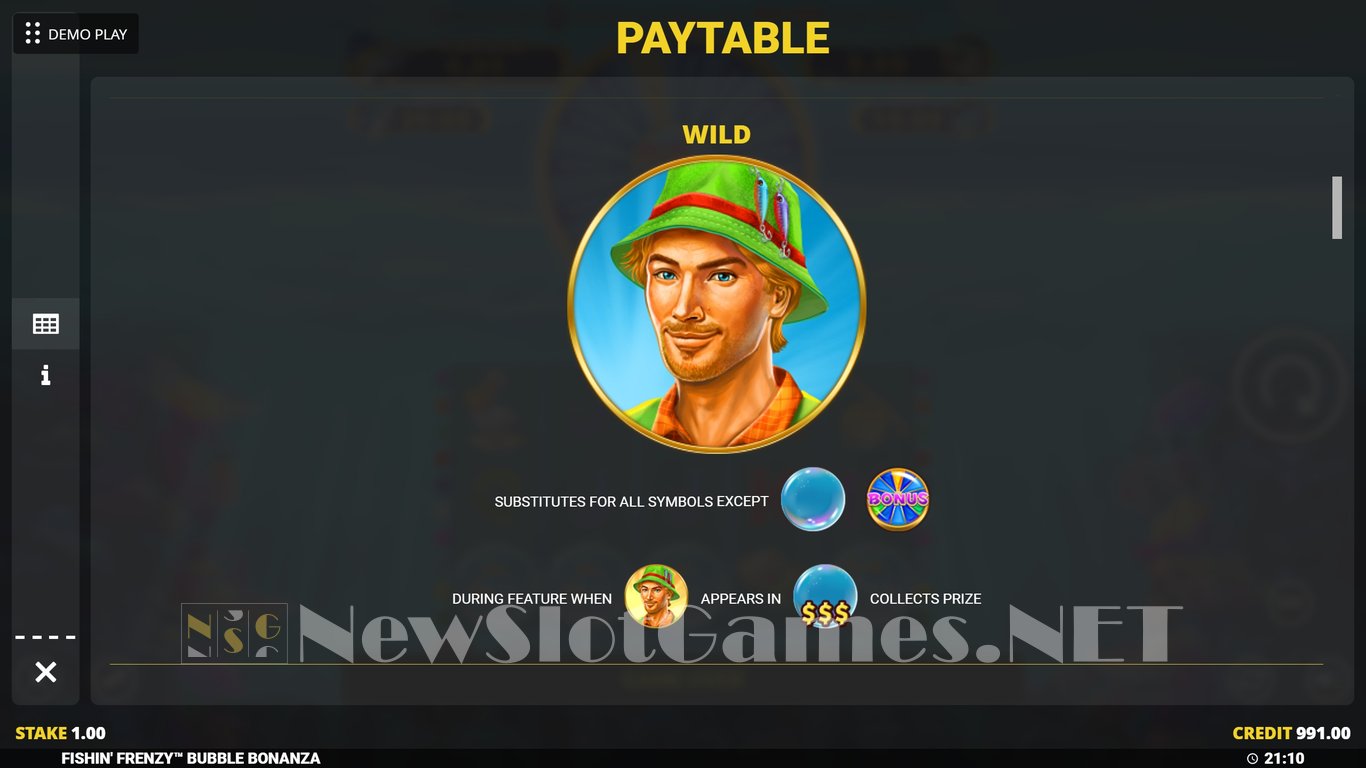 Fishin Frenzy Bubble Bonanza Slot Slot Image in Demo - pic. 11