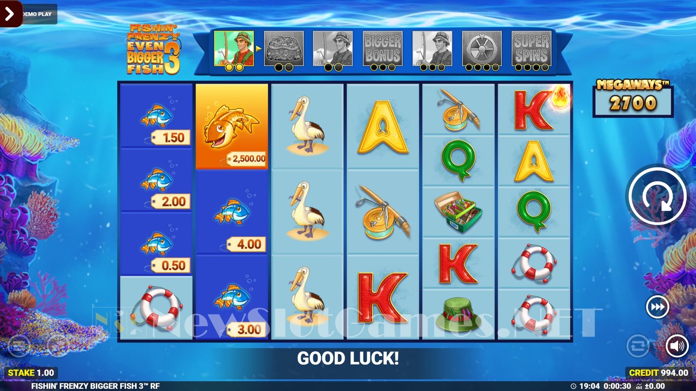 Fishin Frenzy Even Bigger Fish 3 Slot Slot Image in Demo - pic. 5