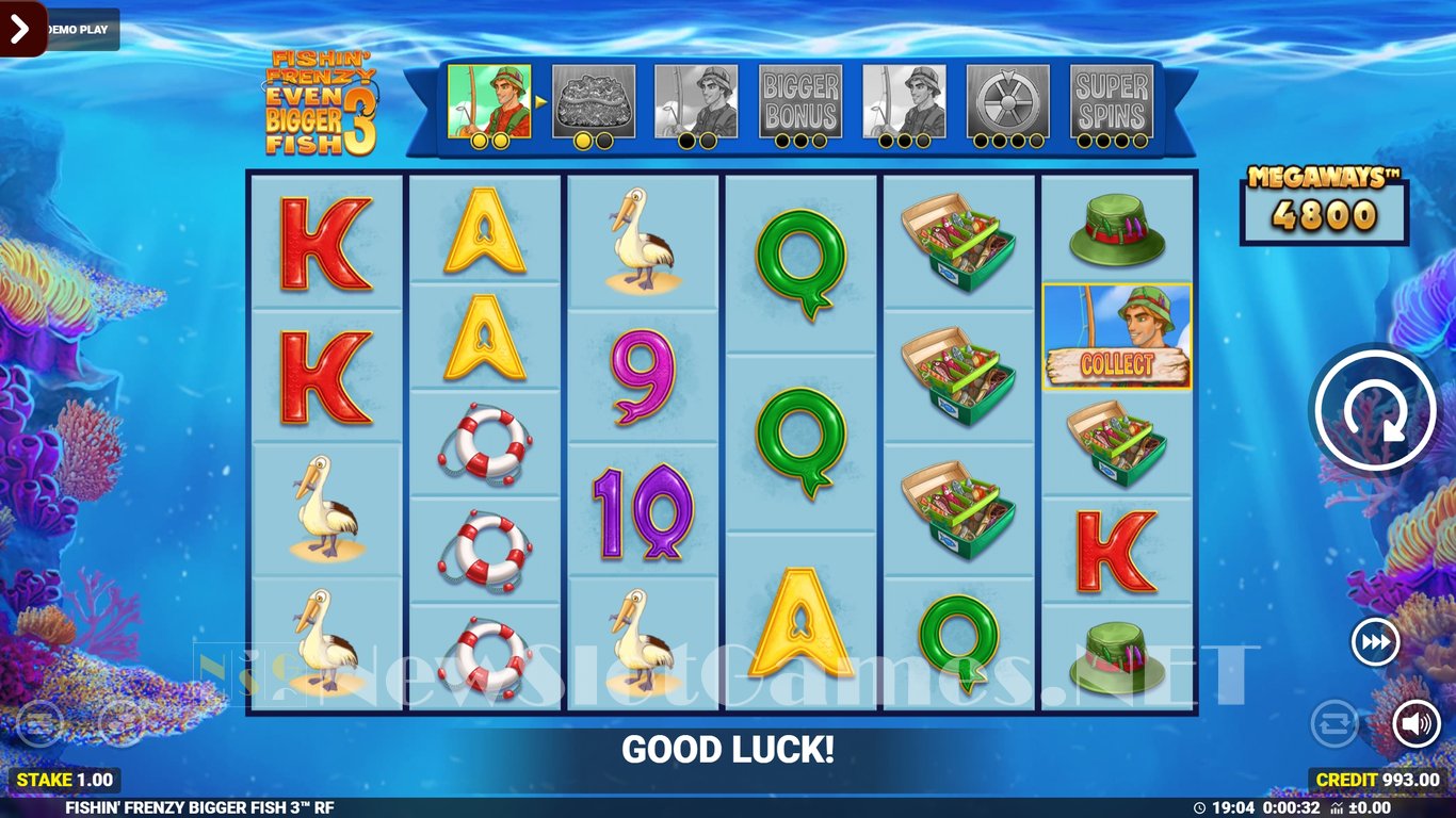 Fishin Frenzy Even Bigger Fish 3 Slot Slot Image in Demo - pic. 6