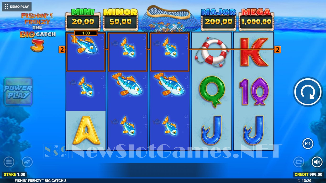 Fishin Frenzy The Big Catch 3 Slot Slot Image in Demo - pic. 2