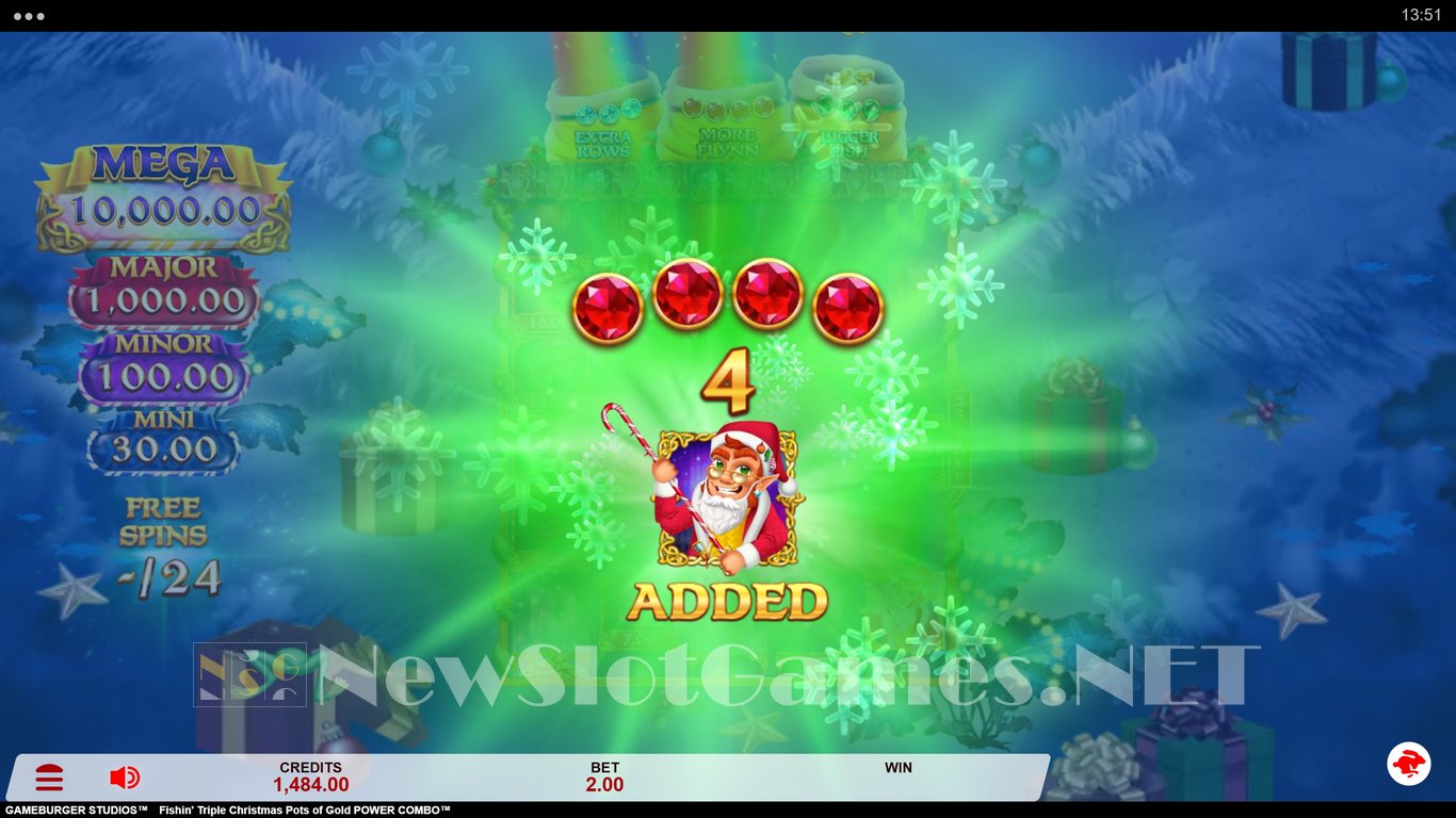 Fishin Triple Christmas Pots of Gold Power Combo Slot Slot Image in Demo - pic. 7