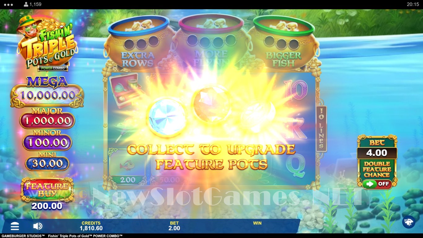 Fishin Triple Pots of Gold Power Combo Slot Slot Image in Demo - pic. 2
