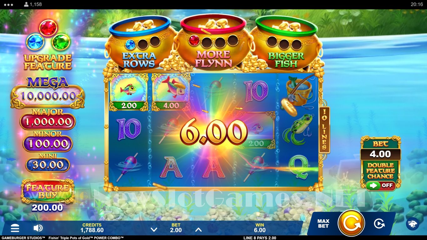Fishin Triple Pots of Gold Power Combo Slot Slot Image in Demo - pic. 5